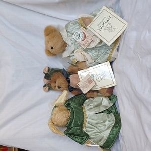 NWT Boyds Bears Spring 2001 Bailey and Friends Plush Set